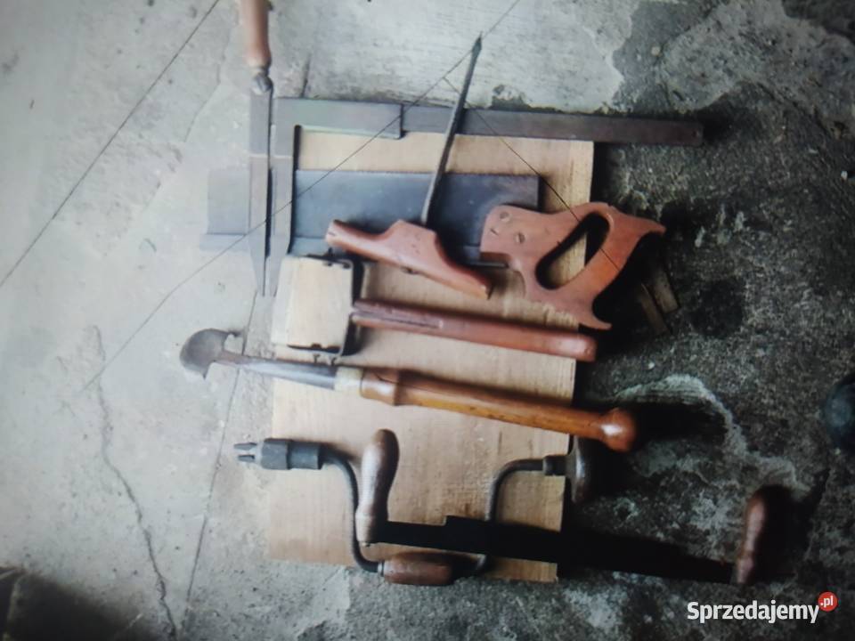 Stare ręczne stolarskie narzędzia w stanie Słupsk sprzedam