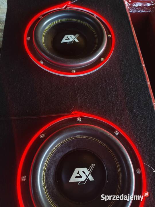 Subwoofer głośniki ESX QE1022 Kutno sprzedam