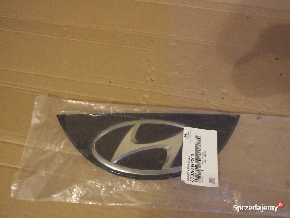 Znaczek emblemat Hyundai 873A0N7200 sprzedam