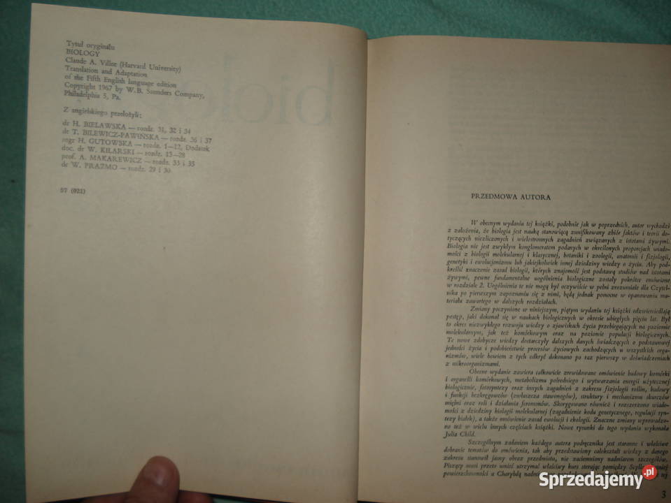 Biologia mazowieckie Warszawa