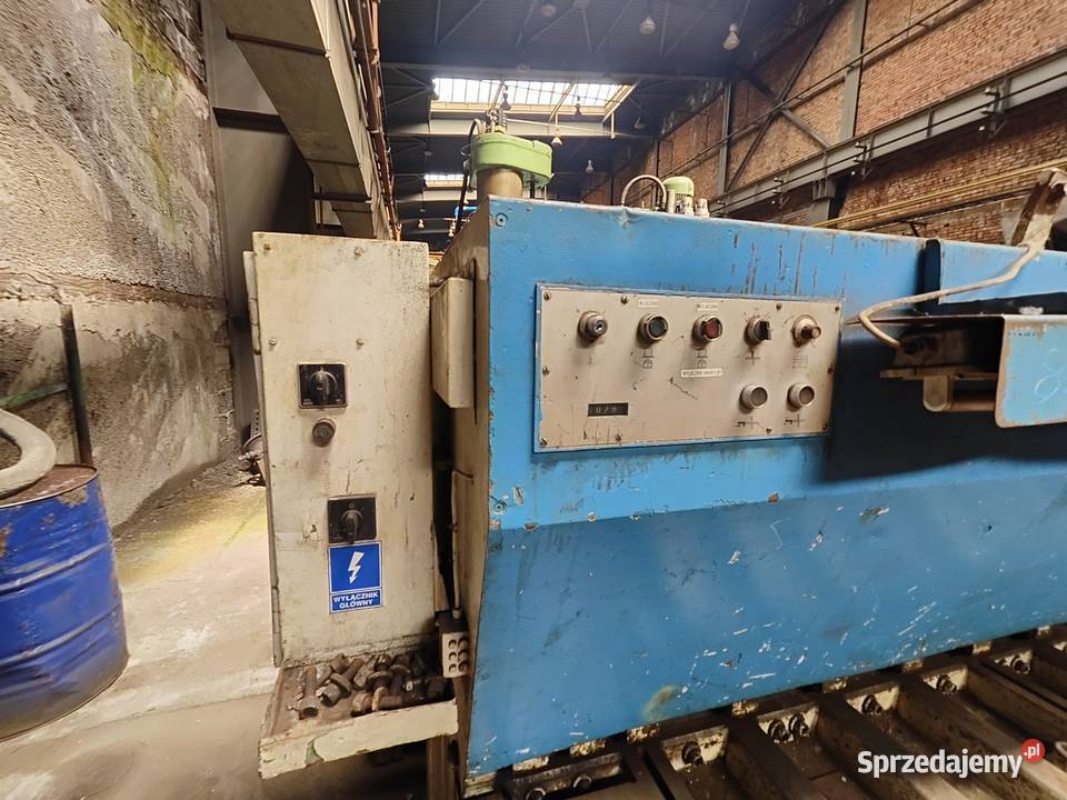 Hydrauliczne nożyce gilotynowe do blachy REBS Kraków sprzedam