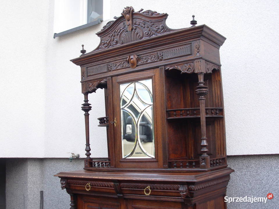 Kredens neorenesansowy antyk Warszawa