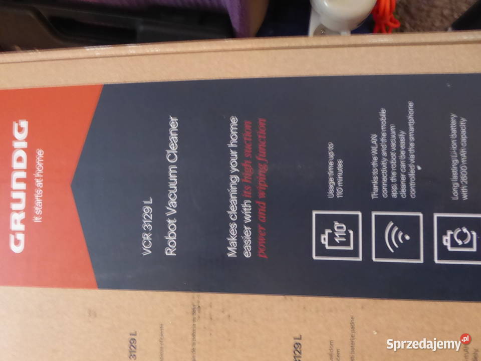Akumulatorowy robot sprzątający GRUNDIG VCR Olsztyn