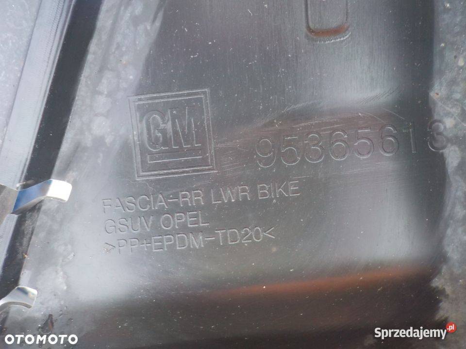 DOKŁADKA ZDERZAKA OPEL MOKKA TYŁ osobowe Nowy Tomyśl