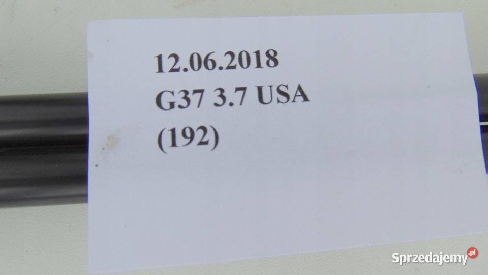 PRZEWÓD WSPOMAGANIA INFINITI G37 0713 Nowy Tomyśl sprzedam