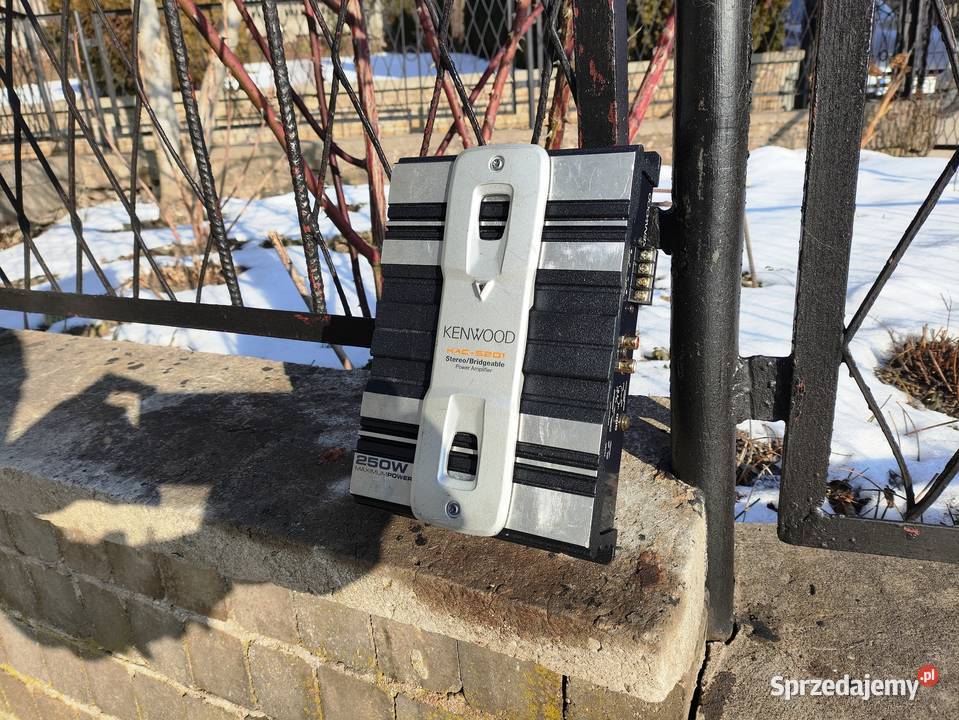 Wzmacniacz samochodowy 2 kanałowy Kenwood Niegowonice