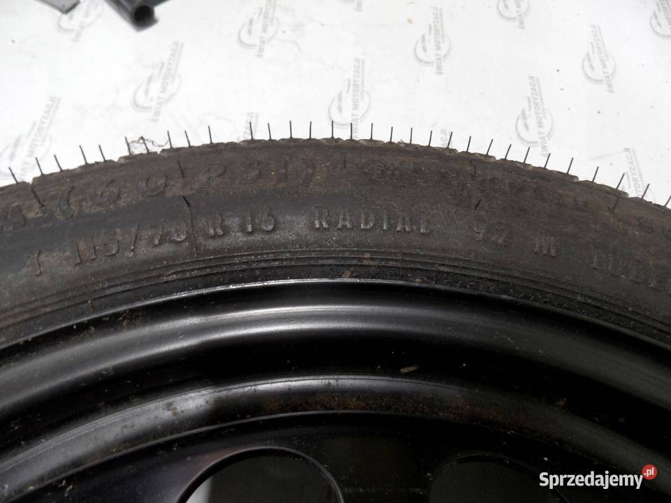 OPEL ASTRA H koło dojazdowe 1157016 92M 4x100