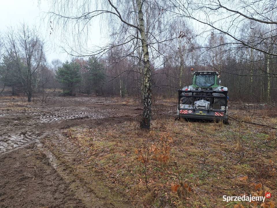Wycinka drzew Czyszczenie działek Mulczowanie Karczowanie i usuwanie drzew Żywiec