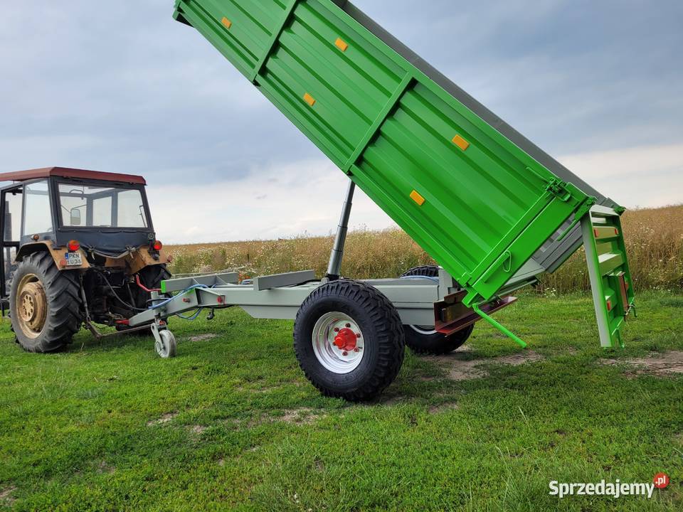 Przyczepa wywrotka jednoosiowa wielkopolskie Skulsk