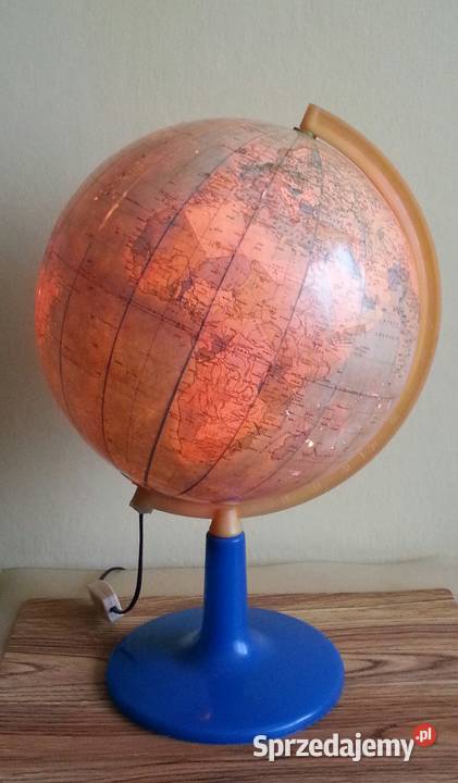 Lampa globus podświetlany prl Dom i Ogród