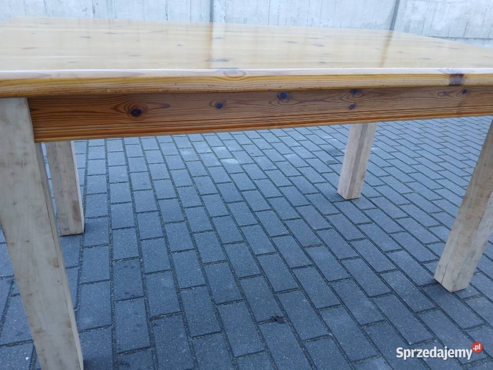 Stół z drewna Stoły łódzkie
