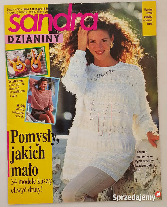 Sandra dzianiny czasopisma 495 sprzedam