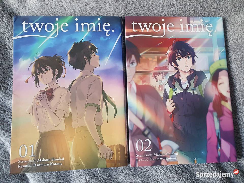 Twoje Imię zestaw 2 tomów wydanie 1 2017 MANGA Gdynia