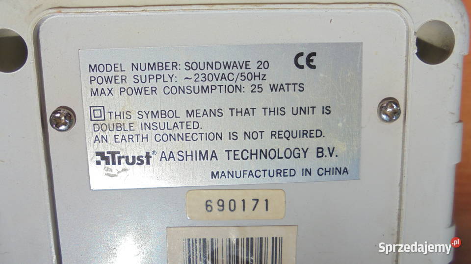 Kultowe głośniki TRUST Soundwave 20 Pozostałe
