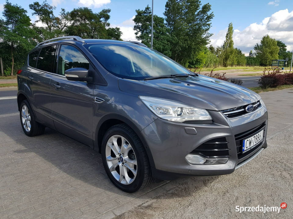 Ford Kuga 16 Turbo Benzyna Xenon Sony Navi nawigacja kujawsko-pomorskie Włocławek