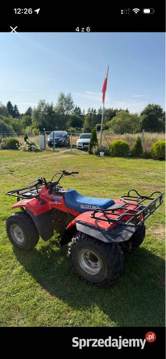 Suzuki quad runner 300 Motoryzacja Kołobrzeg