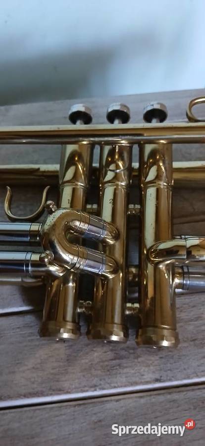 Stara mosiężna trąbka Kraków