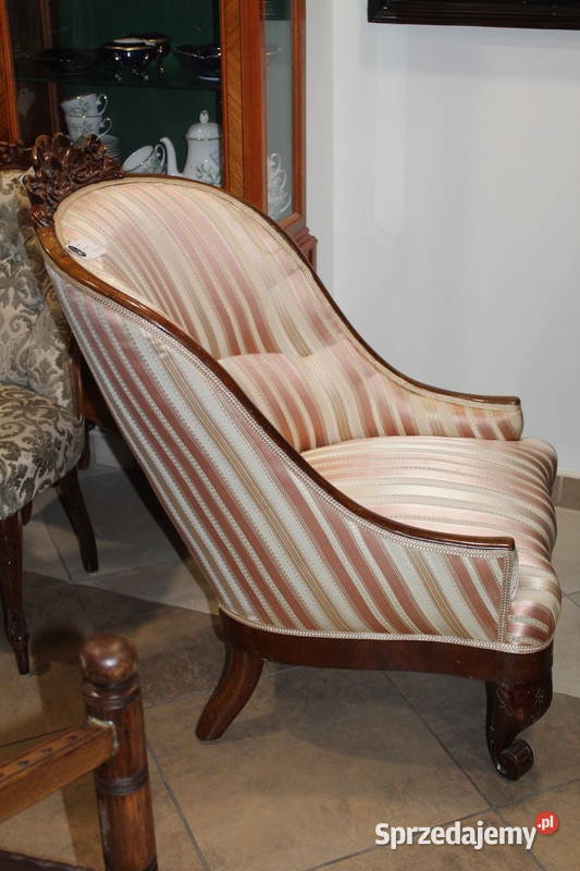 Fotel Emma z beżową tapicerką 217 FiaF Szczecin sprzedam