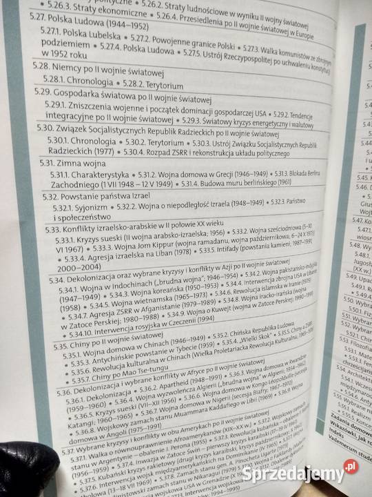 Historia operon vademecum maturzysty Warszawa