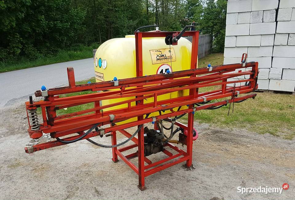 Opryskiwacz 400l nowy typ żółta beczka jest