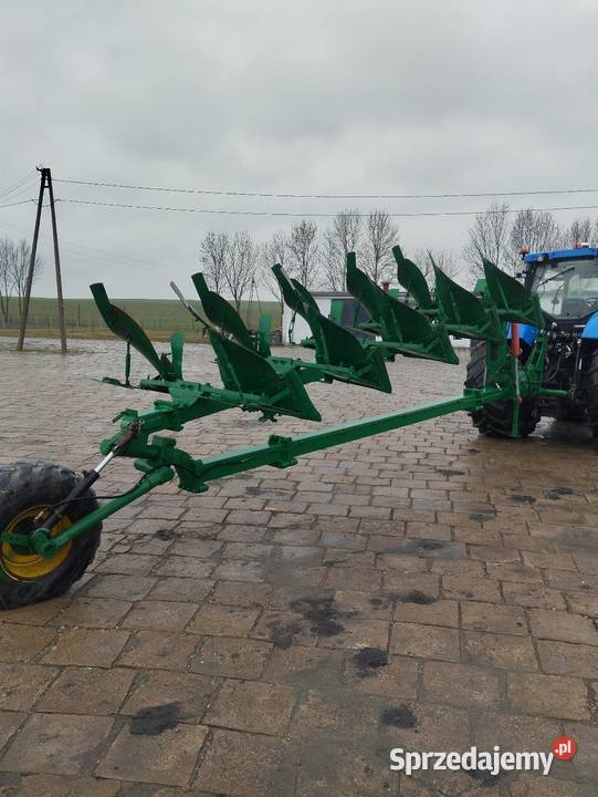 Pług 5 skibowy obrotowy lubelskie Pokrówka