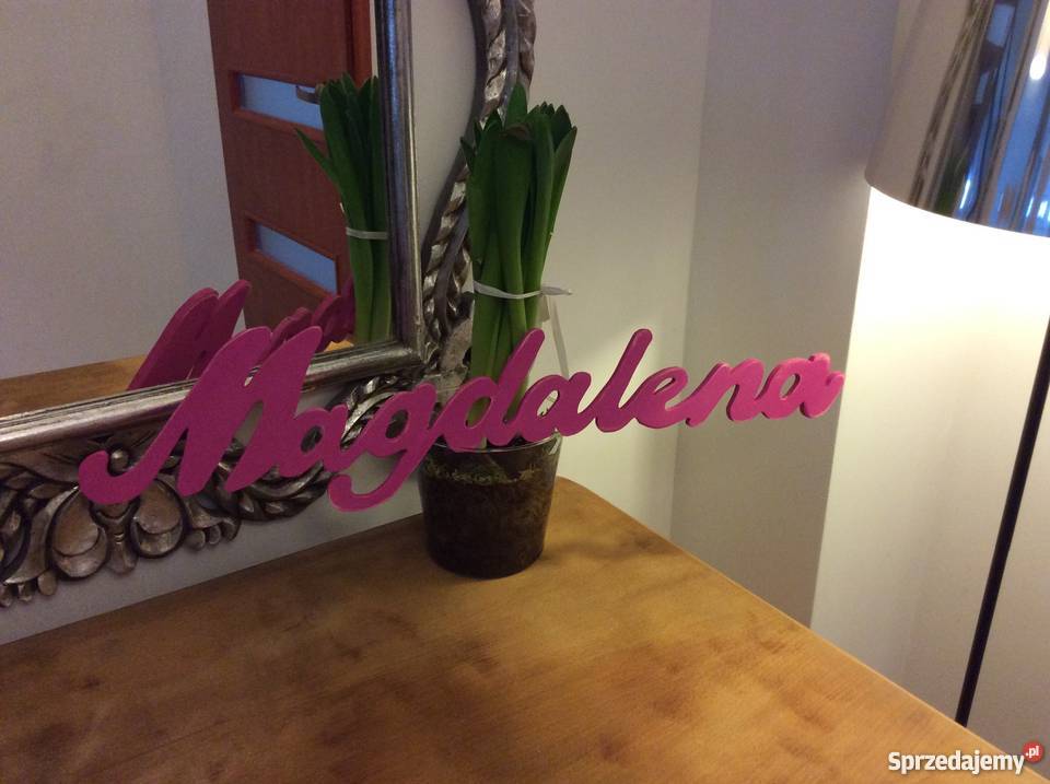 Napisy Ozdoby Dekoracje z drewna i sklejki Dekoracje i ozdoby