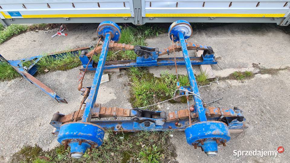 Przyczepa 5 m aluminiowe burty tandem hamulec Ostrowiec Świętokrzyski