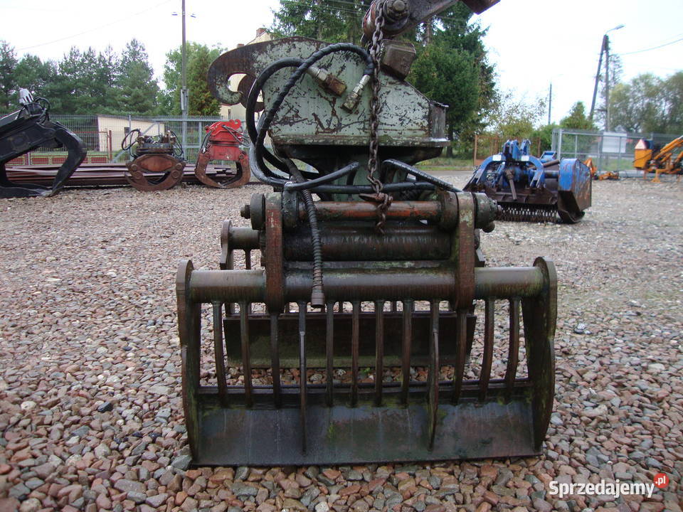 chwytak do rozbiórki z rotorem koparka 1215 ton
