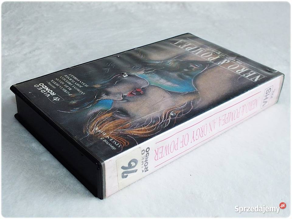 Kaseta VHS NERO POMPEA Orgia Władzy Film Video