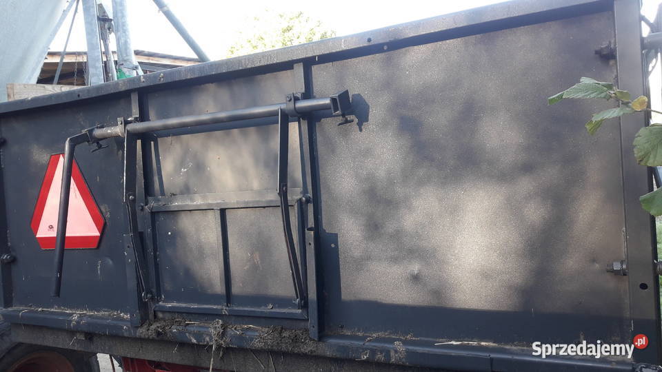Przyczepa Tandem skorupa 8ton mazowieckie Iłża sprzedam