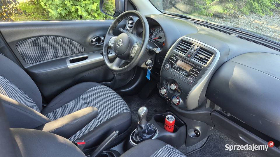 MICRA 12 80 OPŁACONA BEZWYPADKOWY elektrochrom. lusterka boczne
