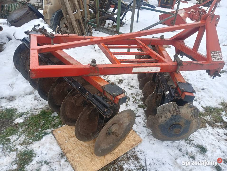 Brona talerzowa 2x8 sporadycznie używana