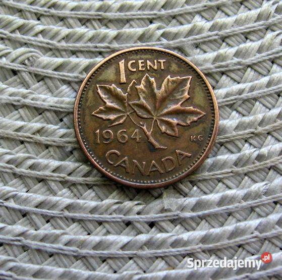 Kanada 1 Cent 1964r Kalisz