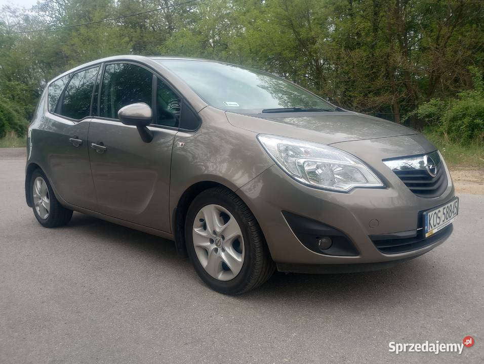 Opel Meriva 14 Turbo SALON POLSKA 30 PRZEBIEGU benzyna Meriva małopolskie Oświęcim