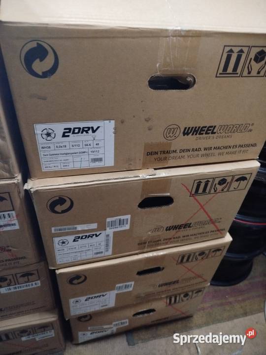 S361 Alufelgi Nowe 18 5x112 Et48 AUDI Vw Skoda aluminiowe Samochodowe Bąków