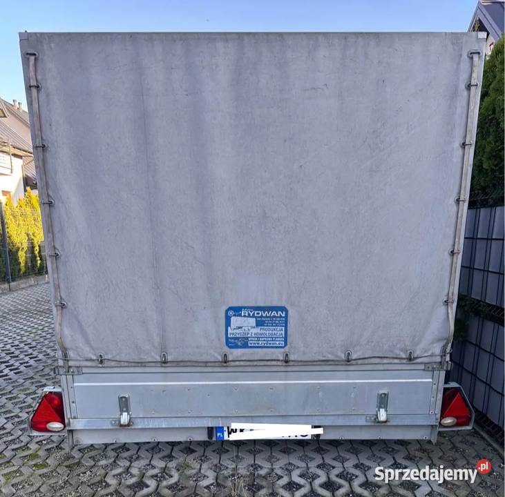 Rydwan lekka przyczepka dwuosiowa dmc 750