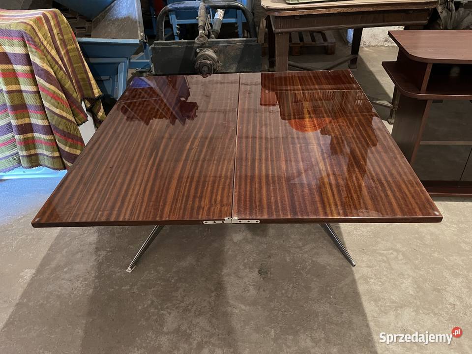 Ławostół lawa rozkładana PRL wielkopolskie Grodzisk Wielkopolski