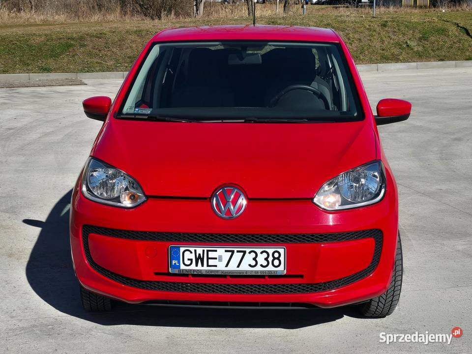 VW up 10 Salon I Właściciel OCAC do 102026 2 kpl czerwony pomorskie Rumia