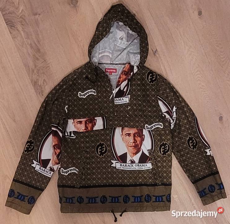 Supreme Obama Anorak Green Inny materiał lubelskie Puławy