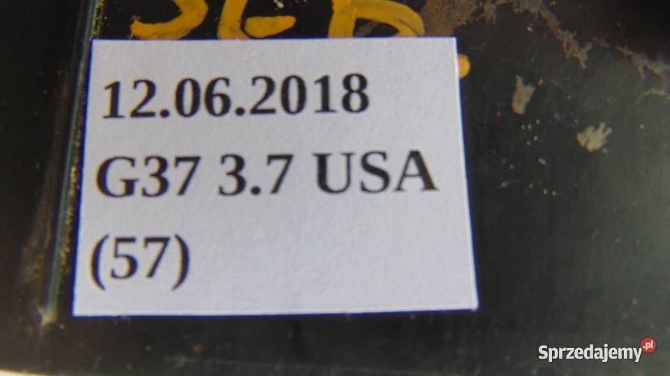 OSŁONA PROGU TYŁ LEWA PRAWA INFINITI G37 0713 wielkopolskie Nowy Tomyśl