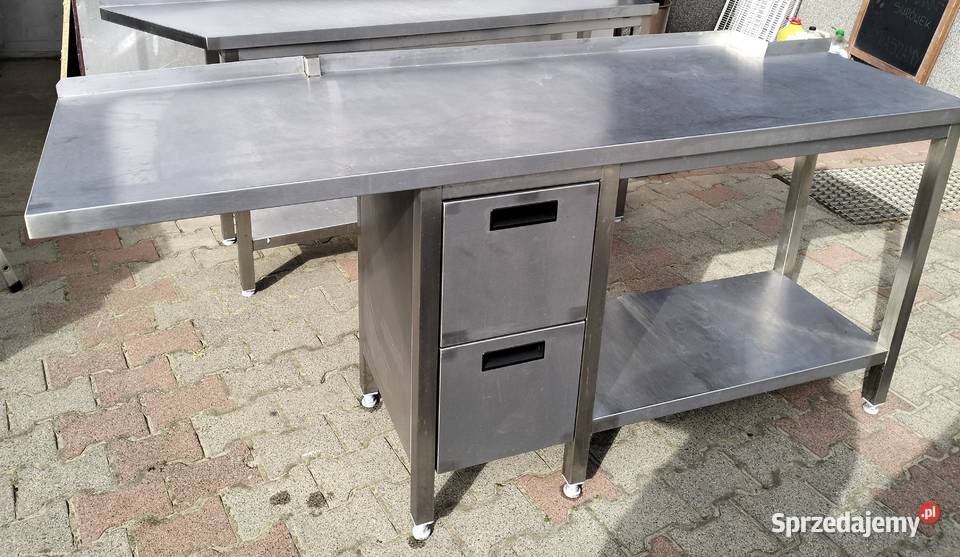Stół gastronomiczny z szufladami 190x60x85 Słupia Kapitulna