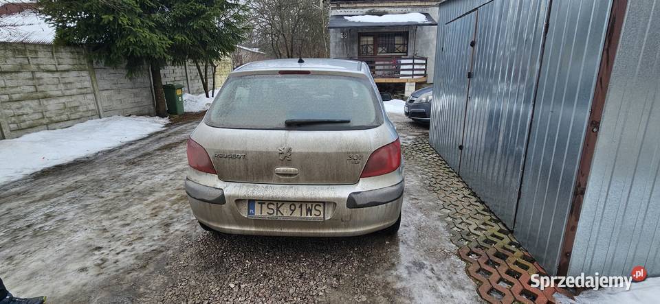 Samochód osobowy Peugeot 307 świętokrzyskie