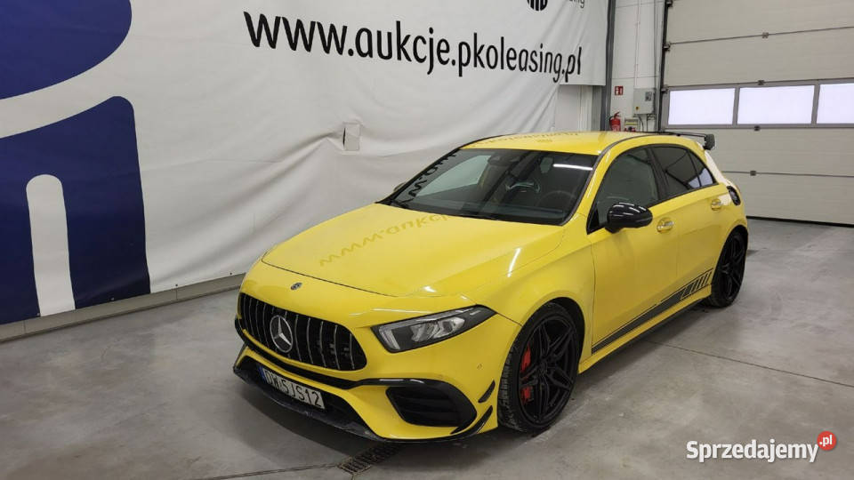 Mercedes A45 AMG S 4Matic 8GDCT W177 2018 elektrycznie ustawiane fotele Mercedes-Benz Grójec sprzedam