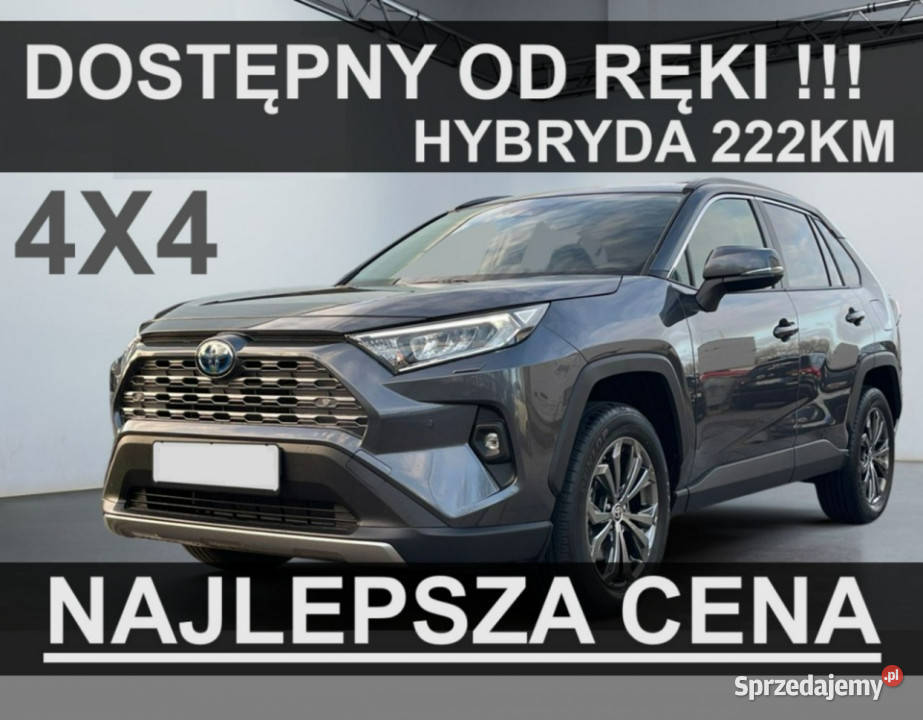 Toyota RAV4 Hybryda 222 4x4 Comfort Pakiet Style światła do jazdy dziennej Szczecinek sprzedam