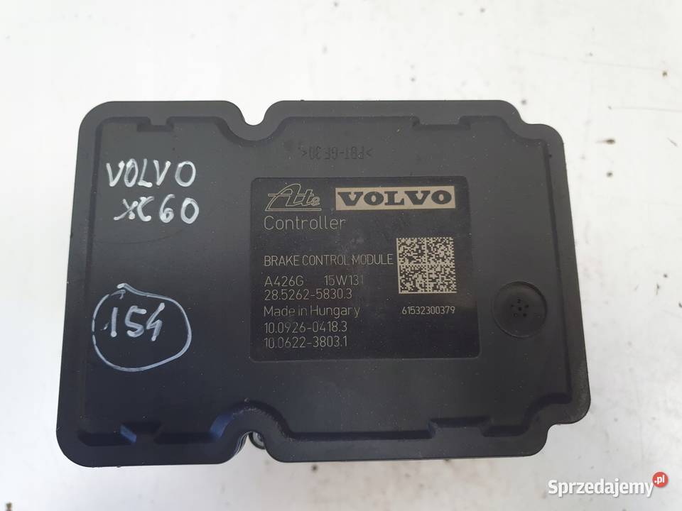 Volvo S60 II XC60 POMPA ABS hamulowa Sterownik lubelskie Chełm