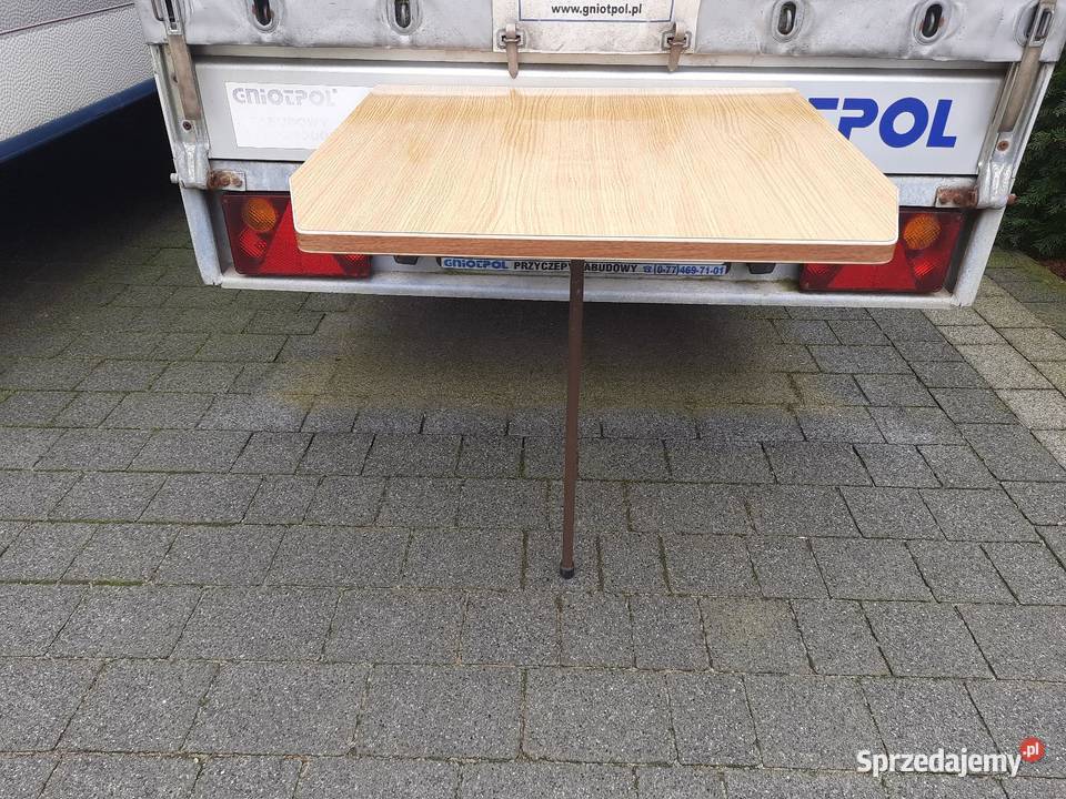 Stolik do przyczepy kempingowej kampera Skokowa