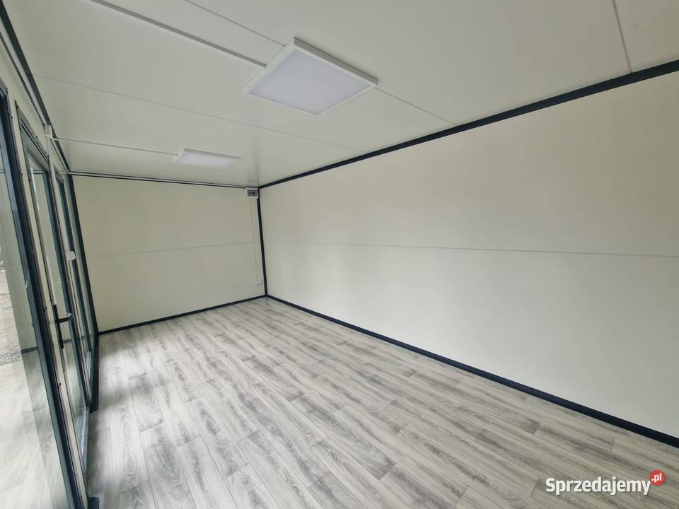 Izolowany pawilon biurowy 6x3 m całoroczny Wrocław