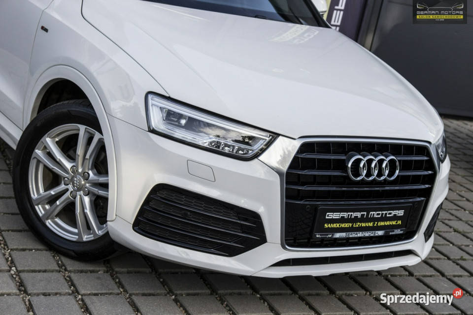 Audi Q3 Led Sline Kamera Bose Quattro Elfotele klimatyzacja pomorskie Dębogórze