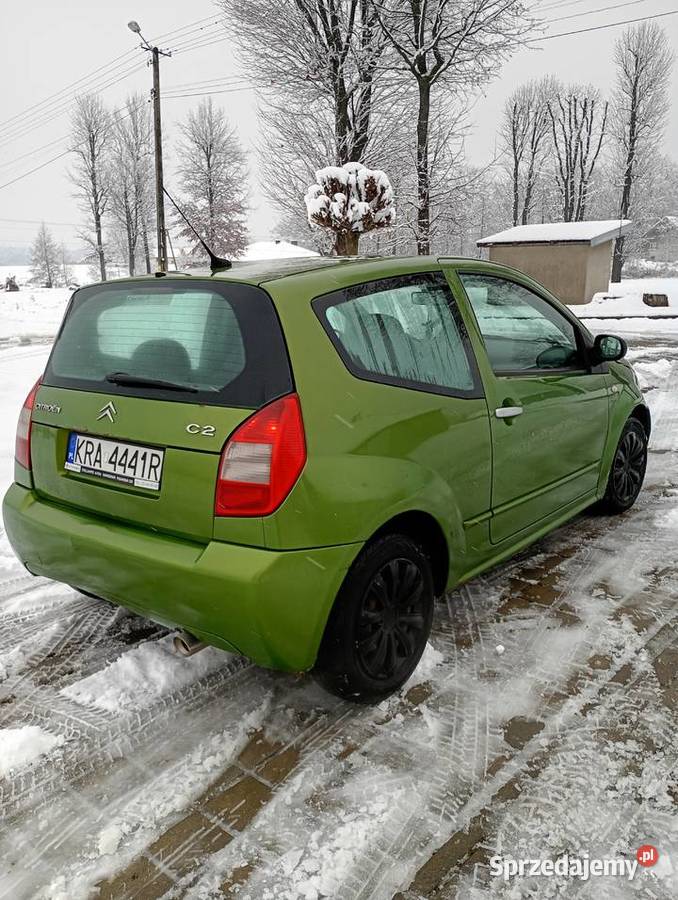 OKAZJA Stan Idealny Citroen C2 11 60 2005 wielofunkcyjna kierownica małopolskie Tarnów sprzedam