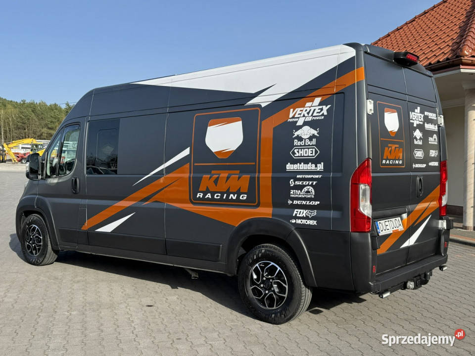 Fiat Ducato 23 150 Doka 6OSÓB Brygadówka Kamper Widełki